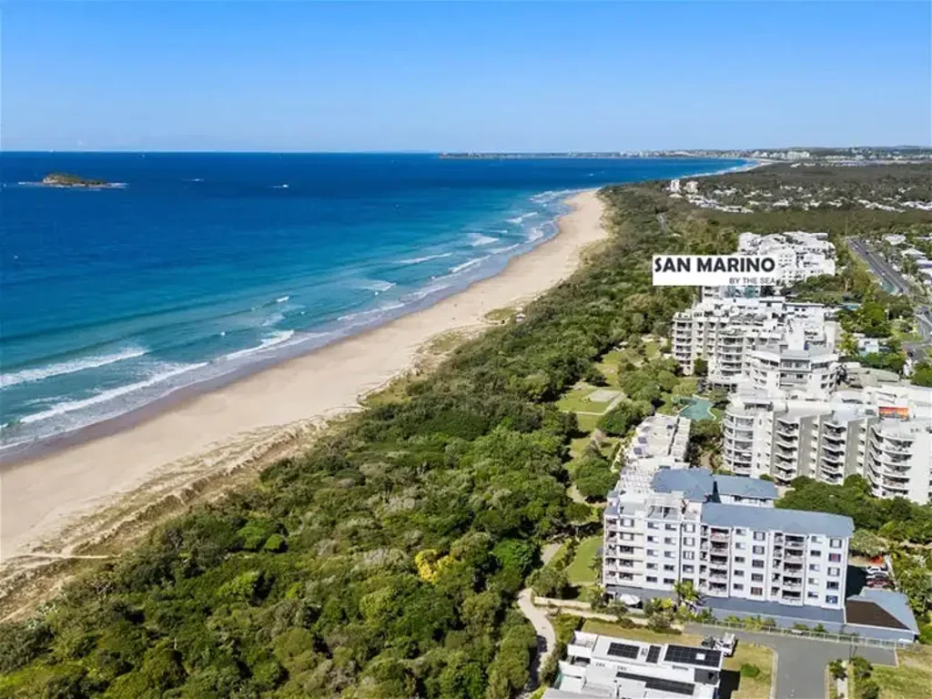 Marcoola 2غرفة نوم Spacious Fully furnished 2 bedroom apartment - level 3 with ocean views from the balcony within San Marino by the Sea complex.