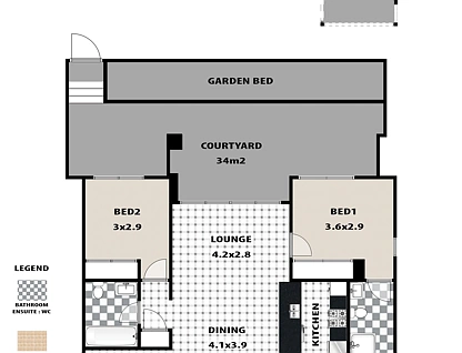 103/98 Lakeside Parade, Jordan Springs, Outer Western Sydney, 2 غرف, 2 حمامات, Apartment