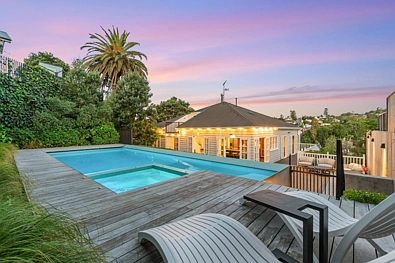 Large home with pool and spa