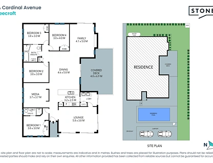 1A Cardinal Avenue, Beecroft, Upper North Shore, 4房, 2浴, House