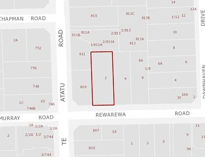 2 Rewarewa Road, Te Atatu Peninsula, Waitakere City, 0 غرف, 1 حمامات