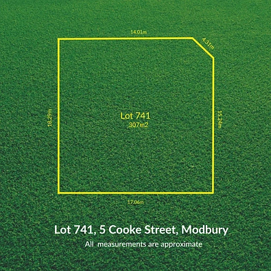 LOT 740/5 Cooke Street, Modbury, SA 5092, 0 slaapkamers, 0 badkamers, Section