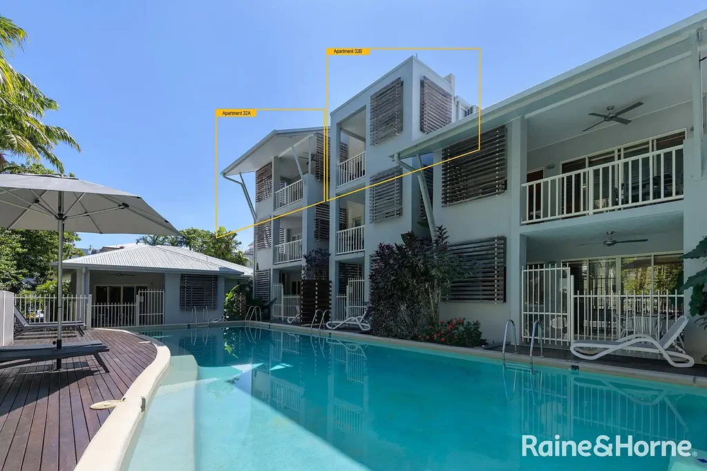 Port Douglas 2房  Centrally located dual-key apartment