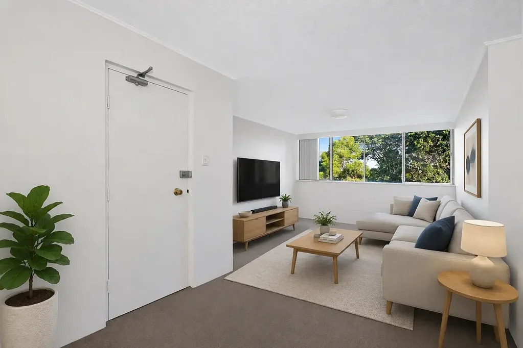 Freshly Updated 2 Bedroom apartment in Quiet Rear Position