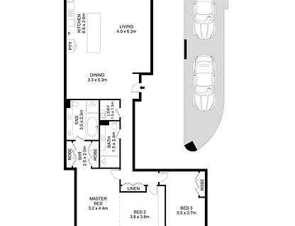 804/21 Elizabeth Bay Road, Elizabeth Bay, Sydney CBD, 3 રૂમ, 2 બાથરૂમ, Apartment