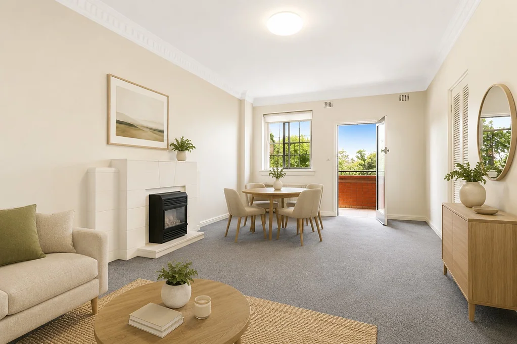 Art-Deco Charm! Spacious Two-Bedroom Apartment.
