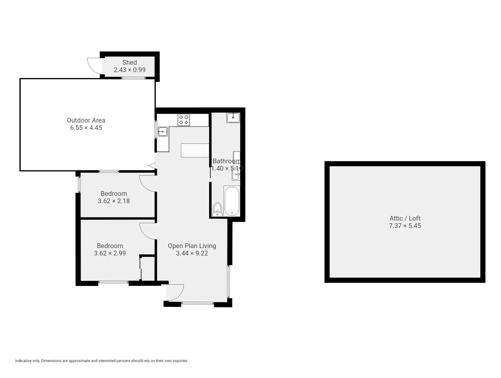 231 Muritai Road, Eastbourne, Lower Hutt, Wellington, 2 Bedrooms, 1 Bathrooms, House