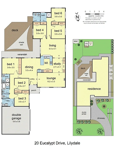 20 Eucalypt Drive, Lilydale, VIC 3140, 6房, 3浴, House