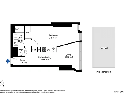 4305/250 Spencer Street, Melbourne, Melbourne CBD, 1部屋, 1バスルーム, Apartment