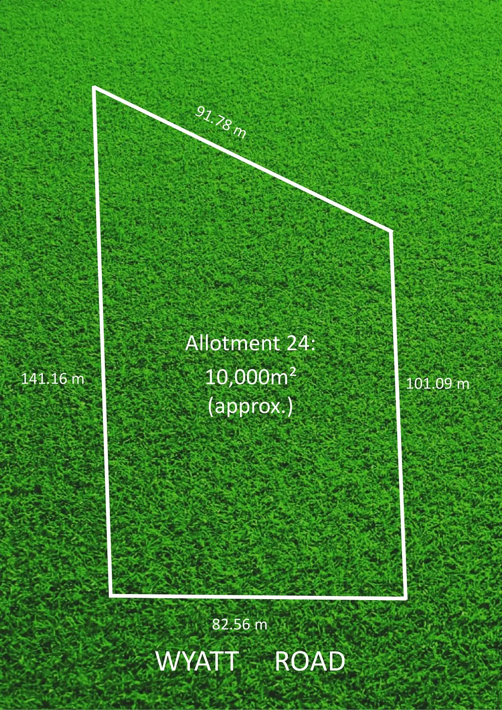 Direk  RARE AND WELL LOCATED  2 1/2 ACRE LAND PRACEL