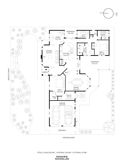 36 Bartlett Drive, Novar Gardens, SA 5040, 3房, 2浴, House