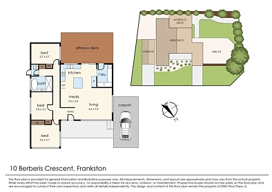 10 Berberis Crescent, Frankston, VIC 3199, 3房, 1浴, House