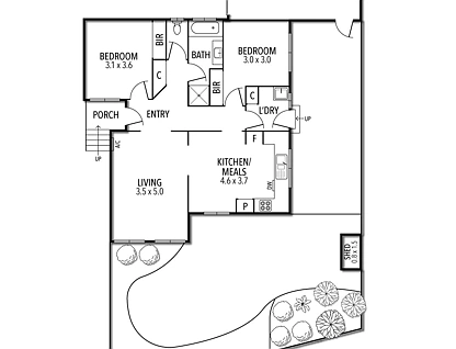 1/222 Pascoe Vale Road, Essendon, North Melbourne, 2 Bedrooms, 1 Bathrooms, Unit
