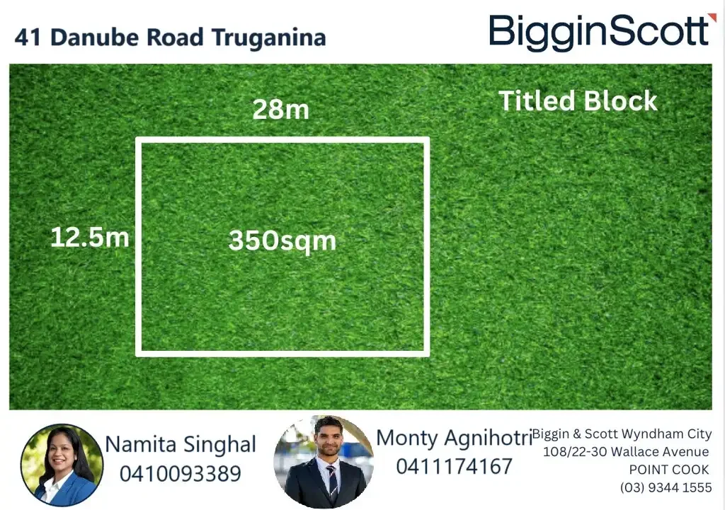 Truganina 350sqm TITLED LAND IN MT. ATKINSON