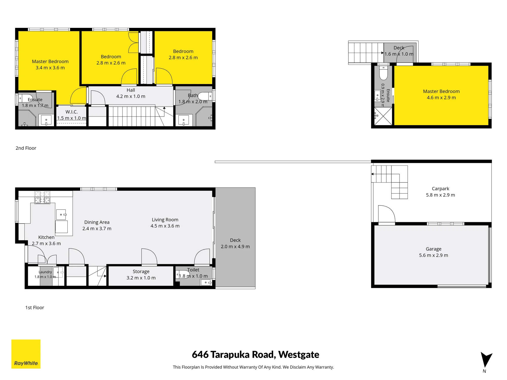 636 Tarapuka Road, Westgate, Waitakere City, Auckland, 3 Schlafzimmer, 2 Badezimmer, House