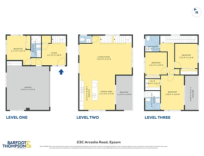 23C Arcadia Road, Epsom, Auckland City, 4 રૂમ, 3 બાથરૂમ, House