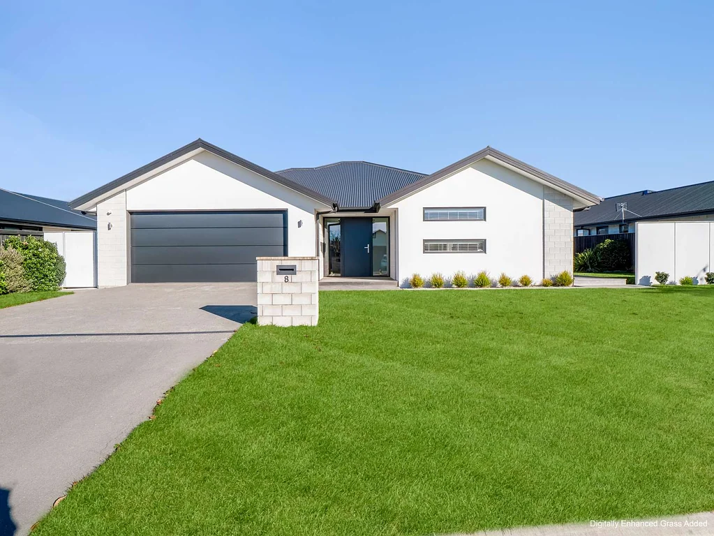 Rolleston 3침실 Sun-Soaked Sanctuary with 3-Car Garaging