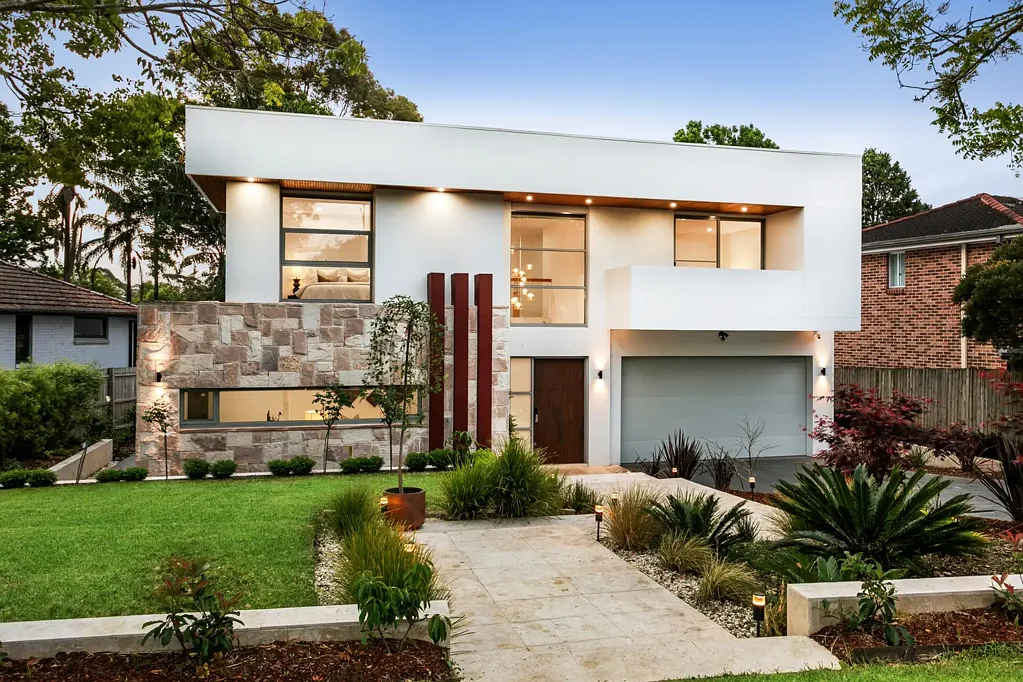 Turramurra 6غرفة نوم Designer residence defined by modern style and space for the whole family