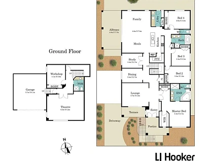 12 Milfull Court, Narre Warren North, South East Melbourne, 5部屋, 3バスルーム, House