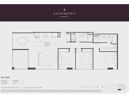 405/171 Buckingham Street, Richmond, Inner East Melbourne, 3 રૂમ, 2 બાથરૂમ, Apartment