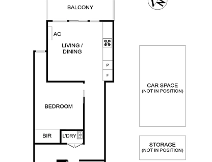 308/11 Reid Street, Fitzroy North, VIC 3068, 1 ਕਮਰੇ, 1 ਬਾਥਰੂਮ, Apartment
