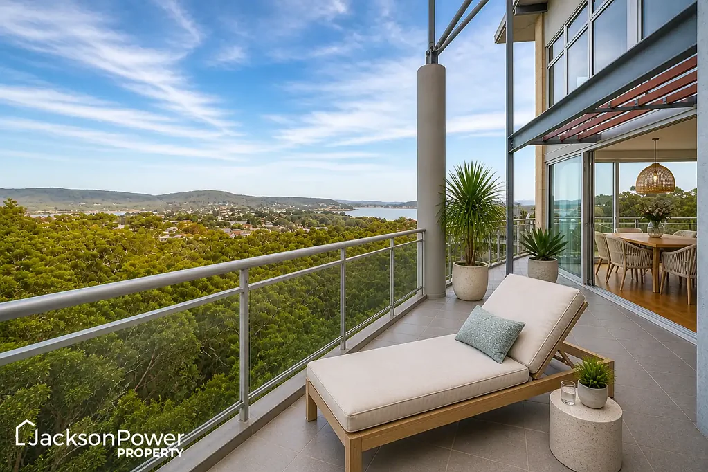 Gosford 3房  Elevated Two-Storey Penthouse with Reserve & Water Outlooks