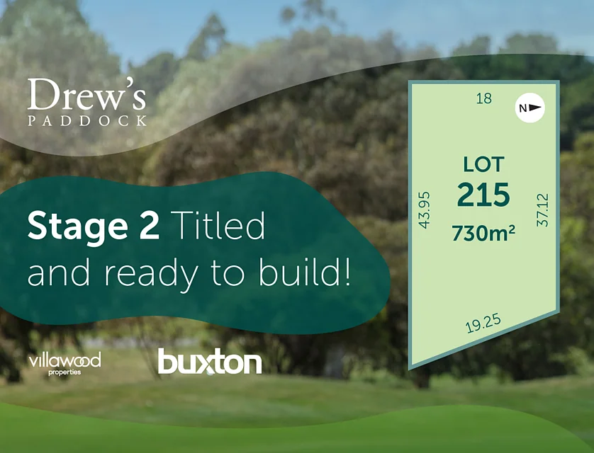 LOT Drews Paddock/Lot 215 Wellard Boulevard, Invermay Park, Ballarat, 0 Schlafzimmer, 0 Badezimmer, Section