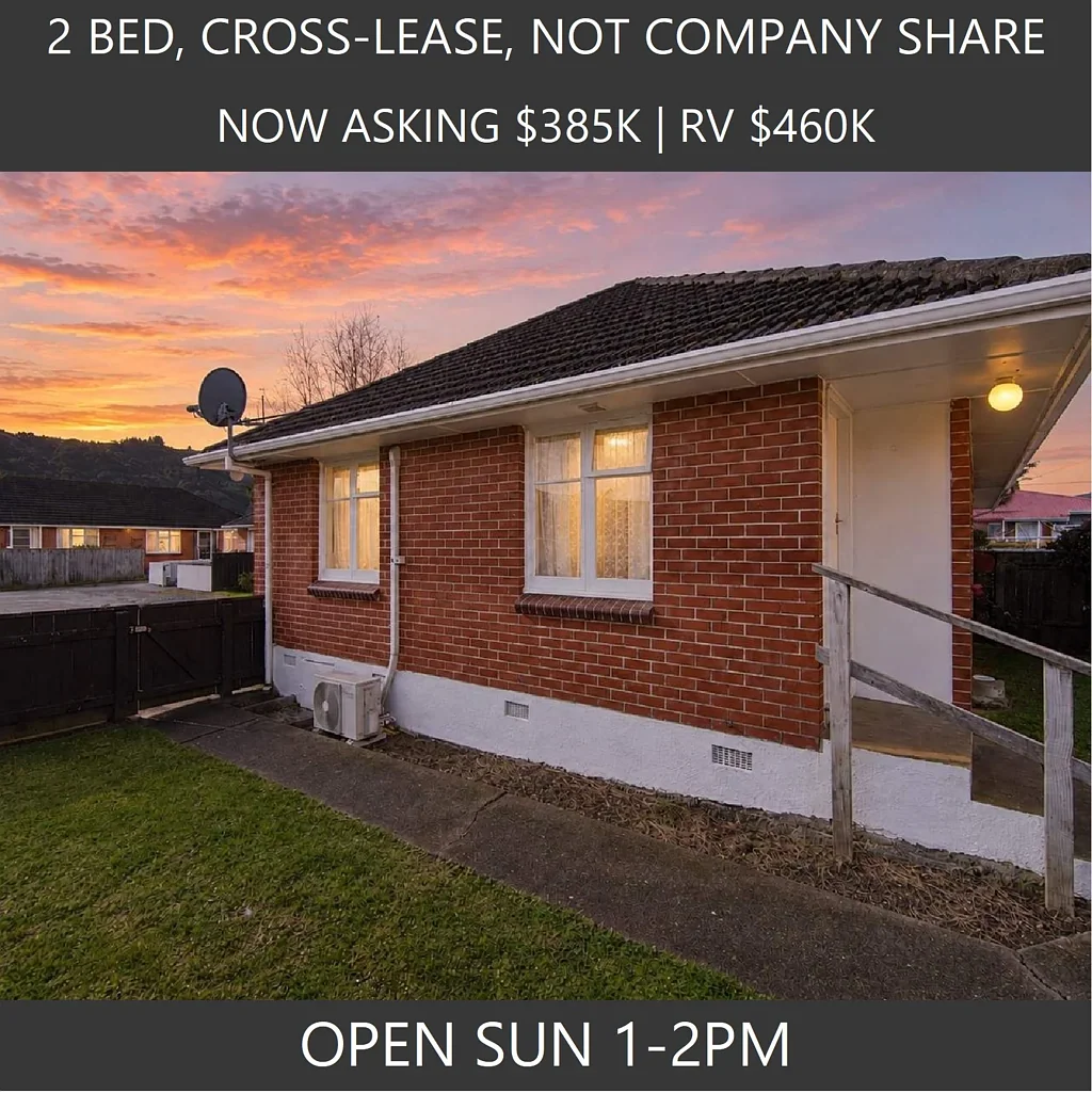 Ebdentown 2Kwarto 2 Bed Cross-Lease: Not Company Share $385K RV $460