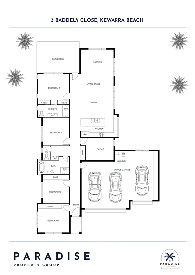 3 Baddely Close, Kewarra Beach, QLD 4879, 4房, 2浴, House