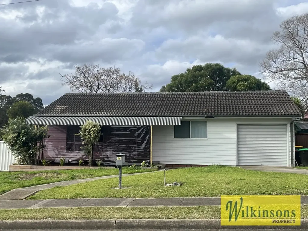 Freshly painted Large home with huge entertainers covered deck.  Plus Garage.