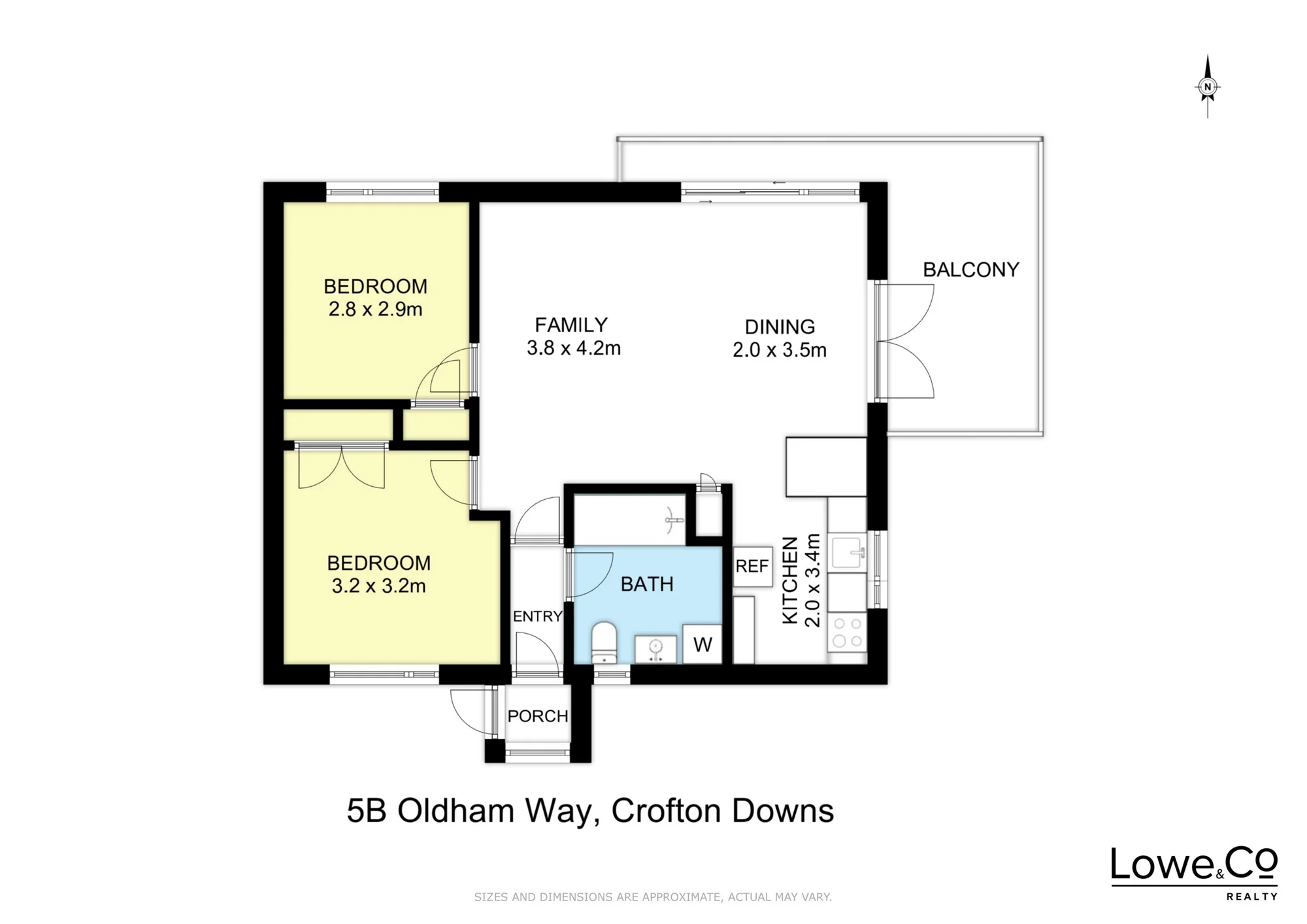 5B Oldham Way, Crofton Downs, Wellington City, Wellington, 2 Bedrooms, 1 Bathrooms, Unit