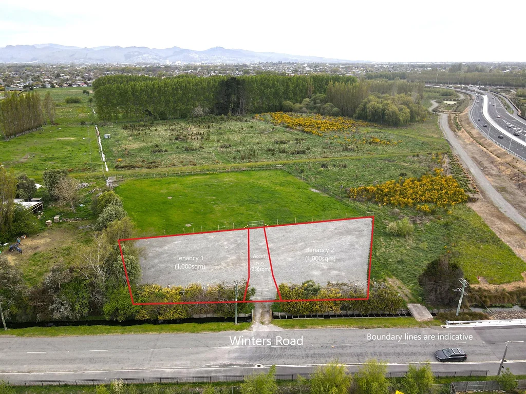 Mairehau 2,250sqm of secure, pitrun hardstand yard