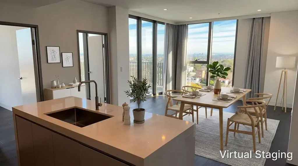 Elevated Luxury Living with Harbour Bridge Views - 3 bedroom with huge study