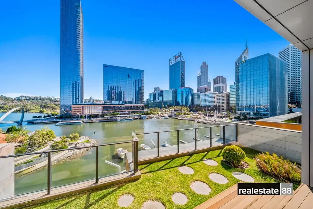 Perth 2Kwarto Rare Courtyard Luxury in the Heart of Elizabeth Quay