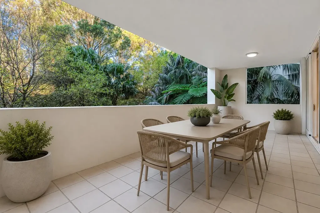 Two-Bedroom Apartment with Oversized Entertainer's Balcony - Freshly repainted and new flooring!