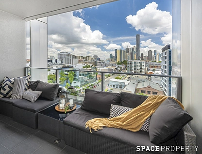 1202/25 Connor Street, Fortitude Valley, Brisbane - Inner City Region, 1 침실, 1 욕실, Apartment