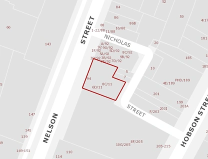 9c/11 Nicholas Street, Auckland Central, Auckland City, 2 Kuwarto, 0 Banyo