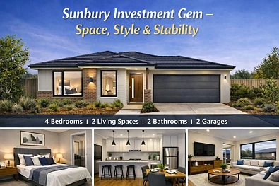 Sunbury 4Kwarto Sunbury Investment Gem – Space, Style & Stability