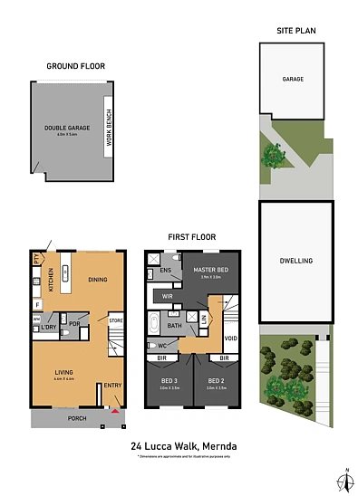 24 Lucca Walk, Mernda, VIC 3754, 3 slaapkamers, 2 badkamers, Townhouse
