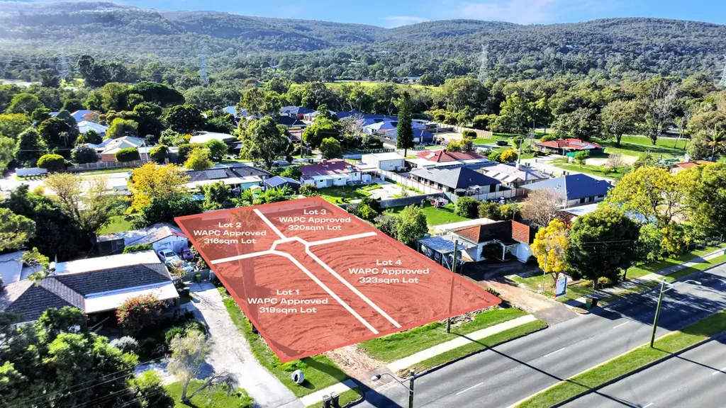 Gosnells WAPC Approved 4 Lot - 1437sqm Site Ready to Go