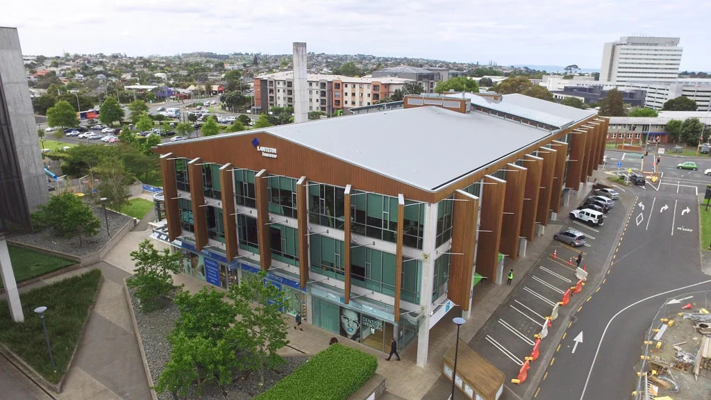 Takapuna Modern Smales Farm workspace with impact