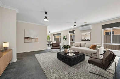 客厅 - 12 Creekside Close, Jackass Flat, VIC 3556