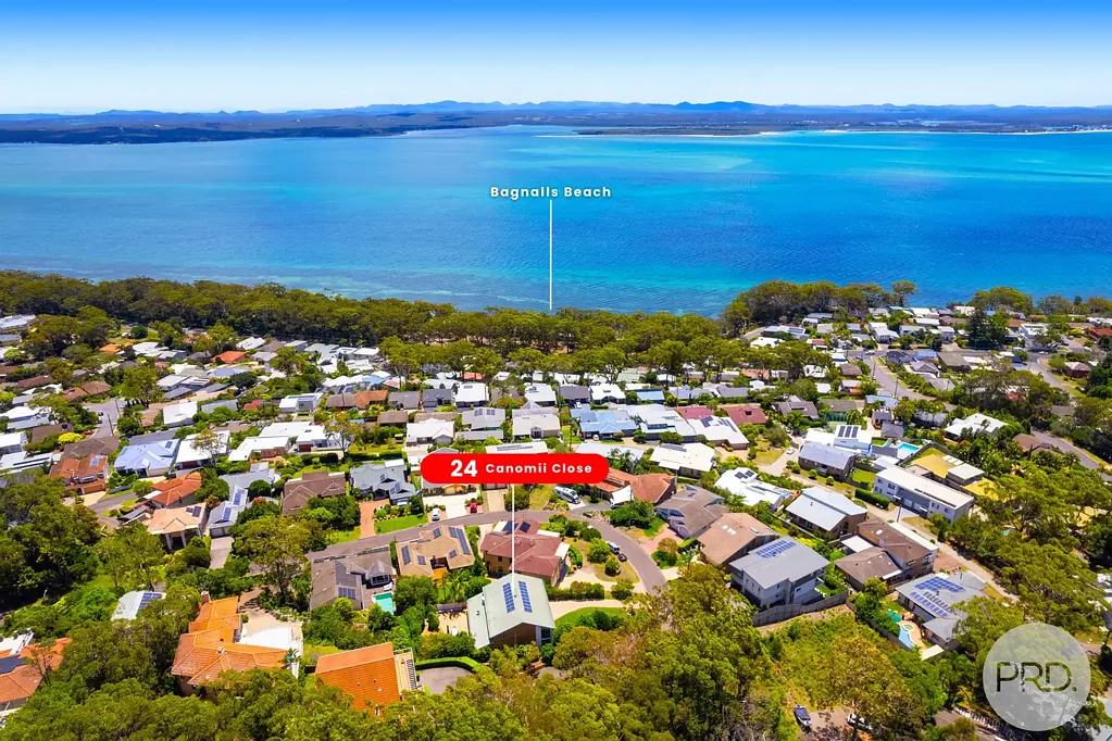 Nelson Bay 4房  Panoramic Port Stephens Views in a Private Elevated Setting