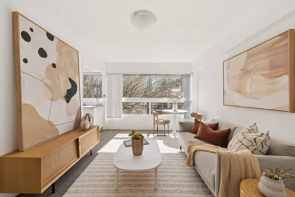 Potts Point 1 Slaapkamer Sun-drenched corner sanctuary / north aspect / harbour views