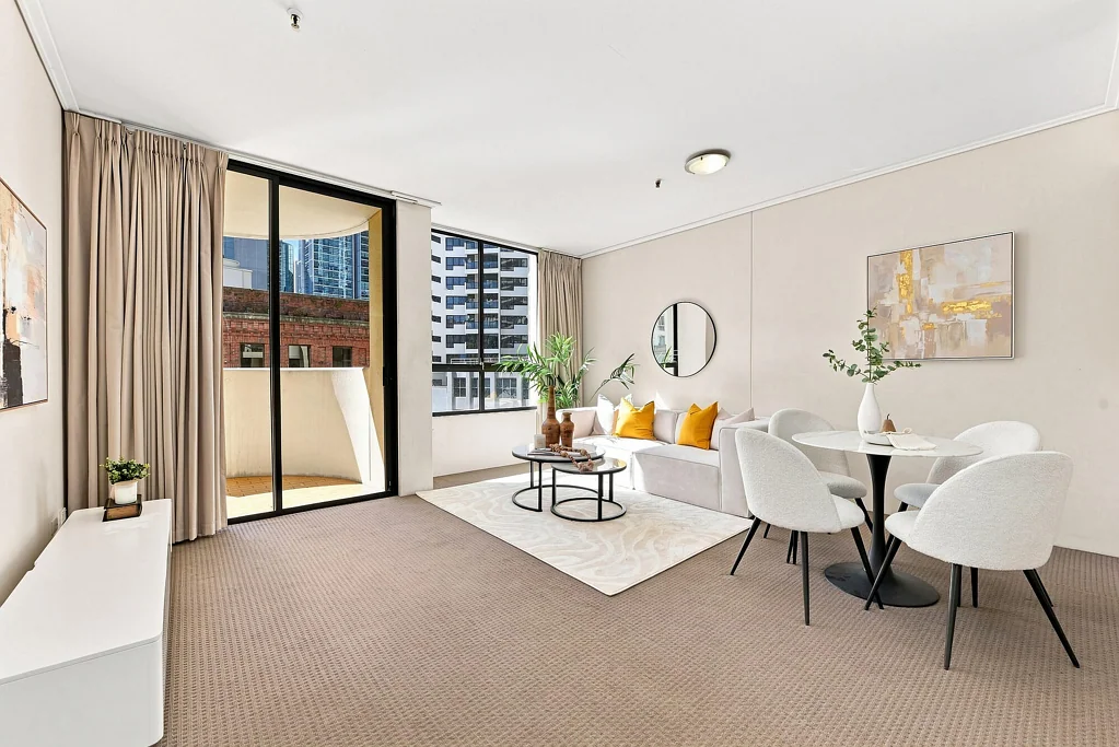 Sydney 1Phòng ngủ North-Facing CBD Apartment with Secure Parking & Private Balcony