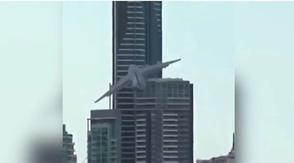 澳洲上演911式惊魂一刻，看照片都能吓尿