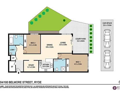 1104/100 Belmore Street, Ryde, Upper North Shore, 2 phòng ngủ, 2 phòng tắm, Apartment