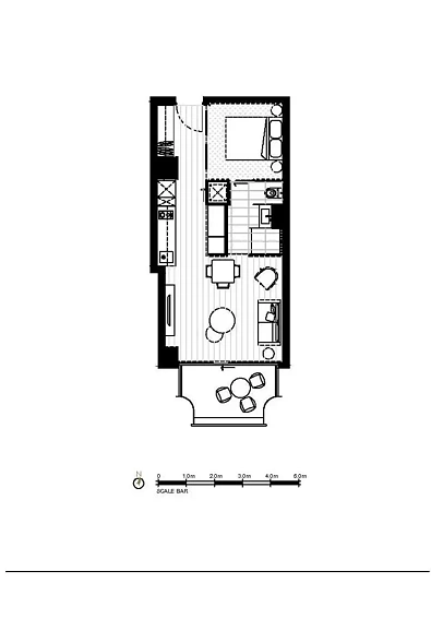 805/14 Queens Road, Melbourne, VIC 3004, 1 slaapkamers, 1 badkamers, Apartment