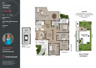 12 Saltash Street, Labrador, QLD 4215, 4房, 1浴, House