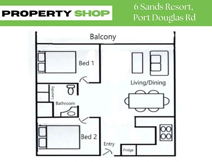 6/11-15 Port Douglas Road, Port Douglas, QLD 4877, 2 chambres, 1 salles de bain, Apartment